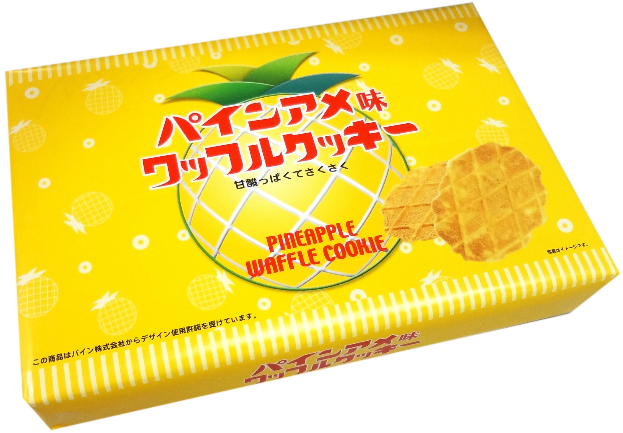 パインアメ味　ワッフルクッキー